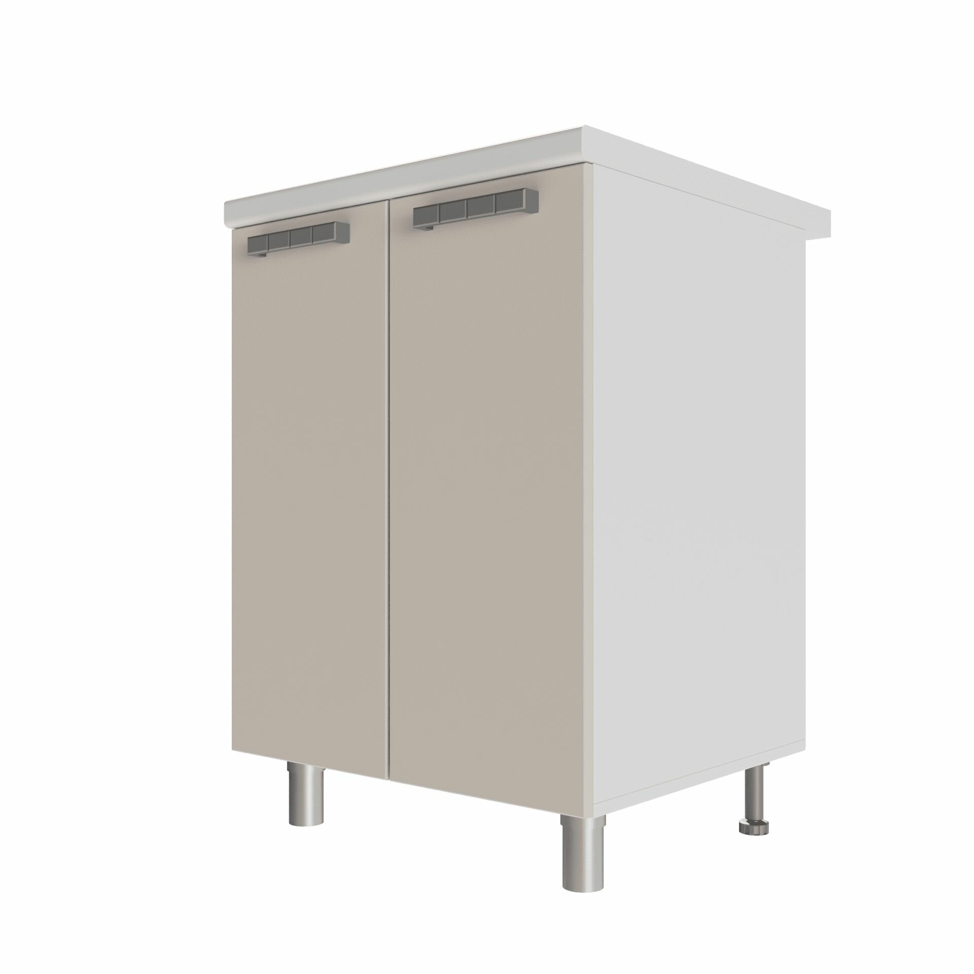 Кухонный модуль напольный Н60 кашемир без фрезеровки 816х474 см