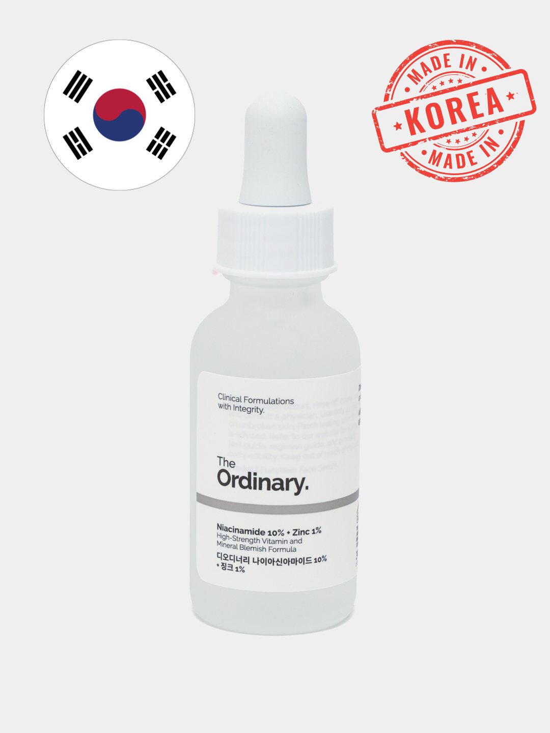 Сыворотка для проблемной кожи The Ordinary Niacinamide10% + Zinc1%