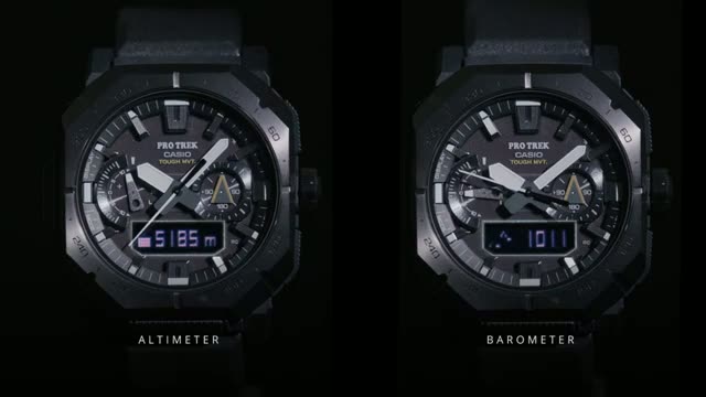 Наручные часы CASIO Pro Trek, черный — фото 1