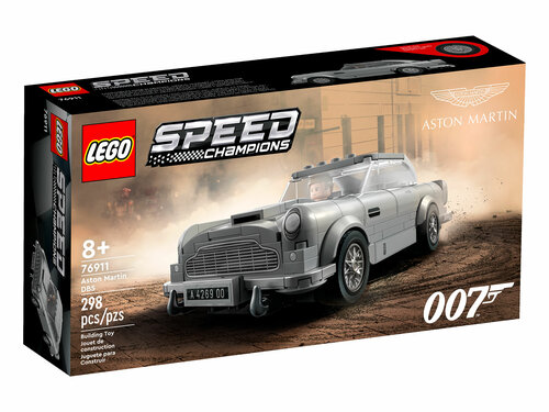 LEGO Speed Champions 76911 Aston Martin DB5 Автомобиль агента 00