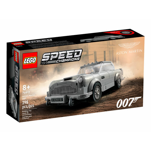 LEGO Speed Champions 76911 Aston Martin DB5 Автомобиль агента 00 детская инерционная металлическая машинка с открывающимися дверями модель aston martin db5 зеленый