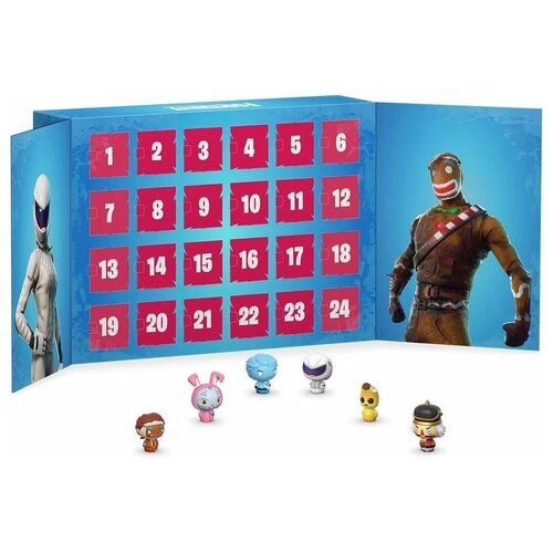 Фигурки Funko Fortnite Advent Calendar 42754, 24 шт. фигурки funko advent calendar harry potter 2022 61984 24 шт