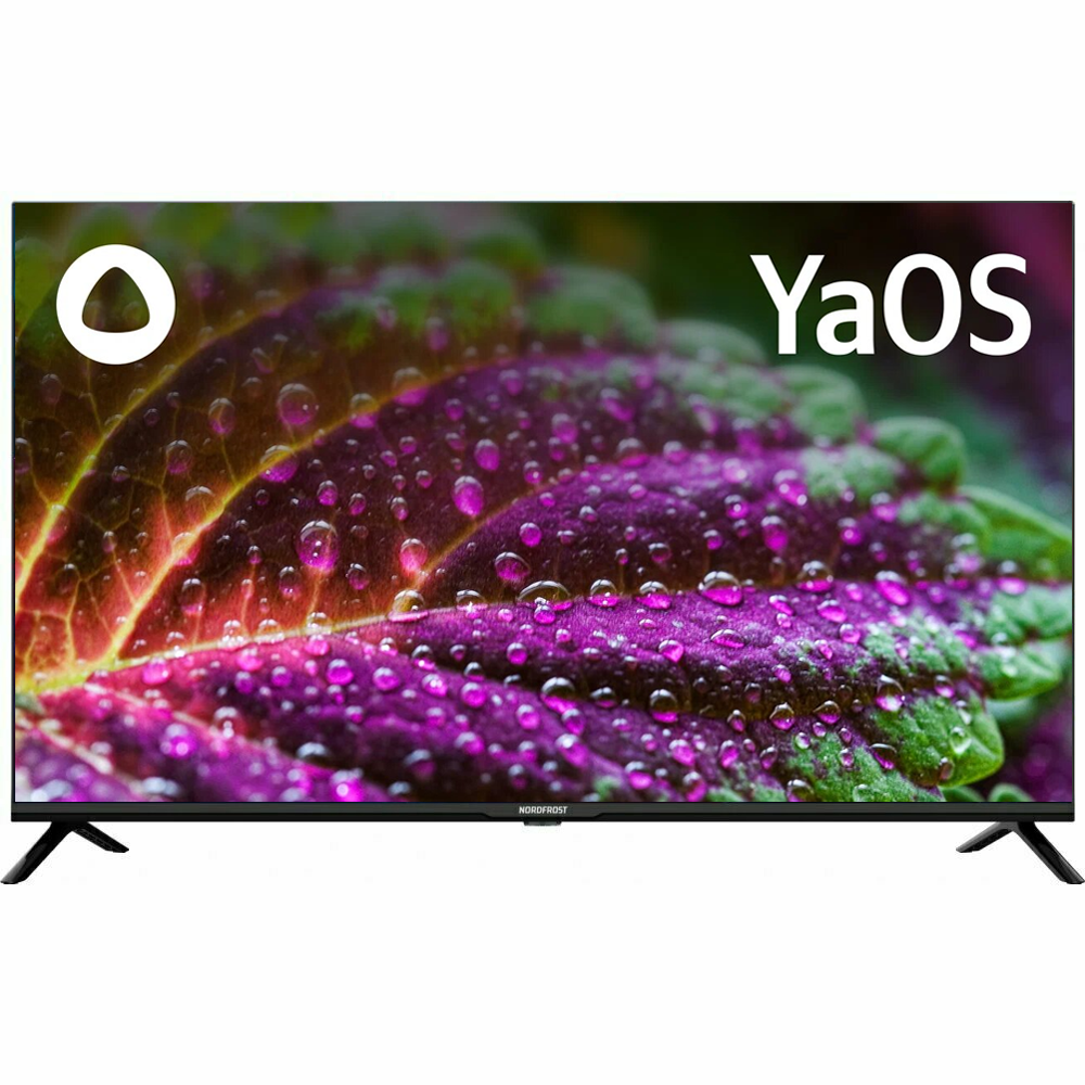 Телевизор NORDFROST Y 4001 FHD-R 40 дюймов HD Smart TV YaOS голосовое управление Алиса черный