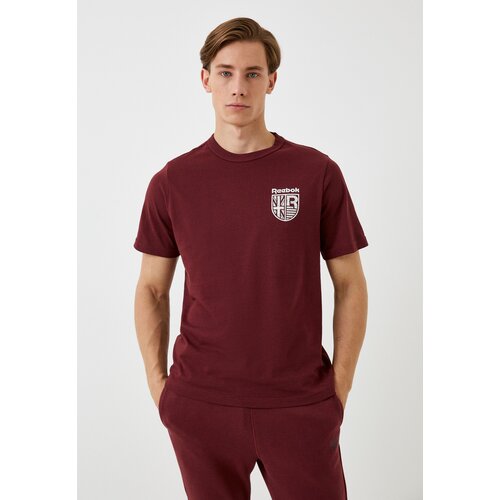 Футболка Reebok Classic Crest Ss Tee, размер S, бордовый