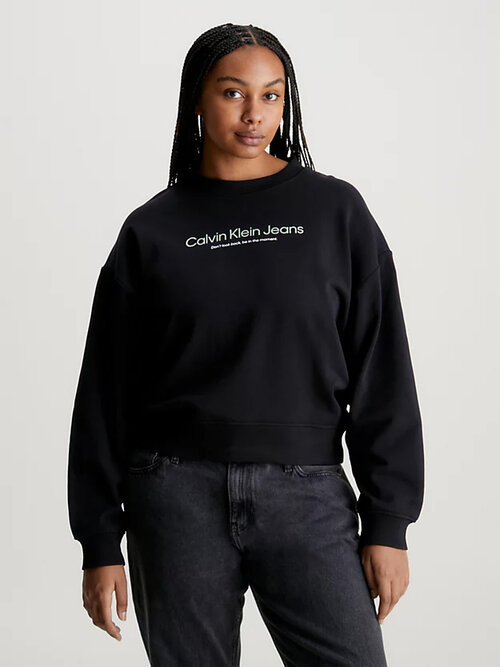 Толстовка Calvin Klein Jeans, размер XL, черный