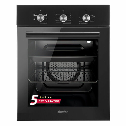 Электрический духовой шкаф Simfer B4EB16070 5 режимов работы конвекция 2509500₽