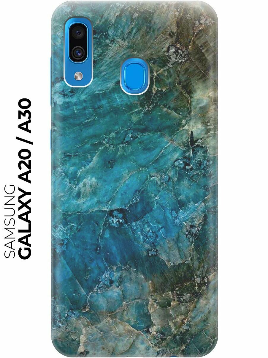 Чехол - накладка ArtColor для Samsung Galaxy A20 / A30 с принтом 
