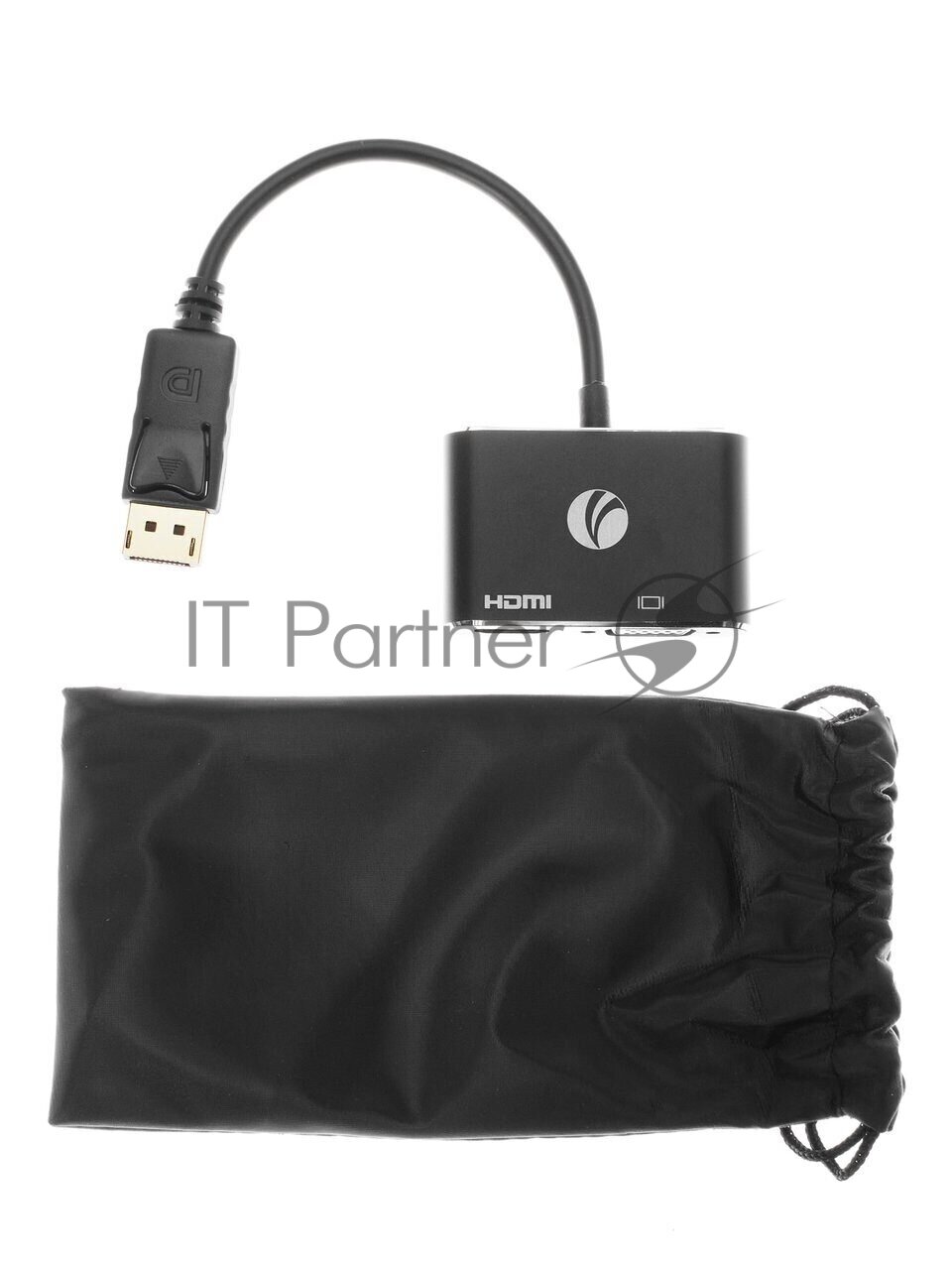Кабель-переходник DisplayPort(M) ---> HDMI(F)+VGA(F)4K@30Hz VCOM Allum shell<CG640M-0.15> Кабель-переходник VCOM DisplayPort M/HDMI F/VGA F (CG640M-0.15) - фото №12