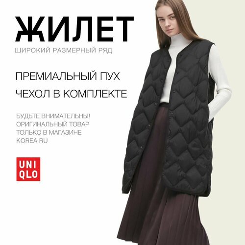 Жилет  Uniqlo, размер L, черный