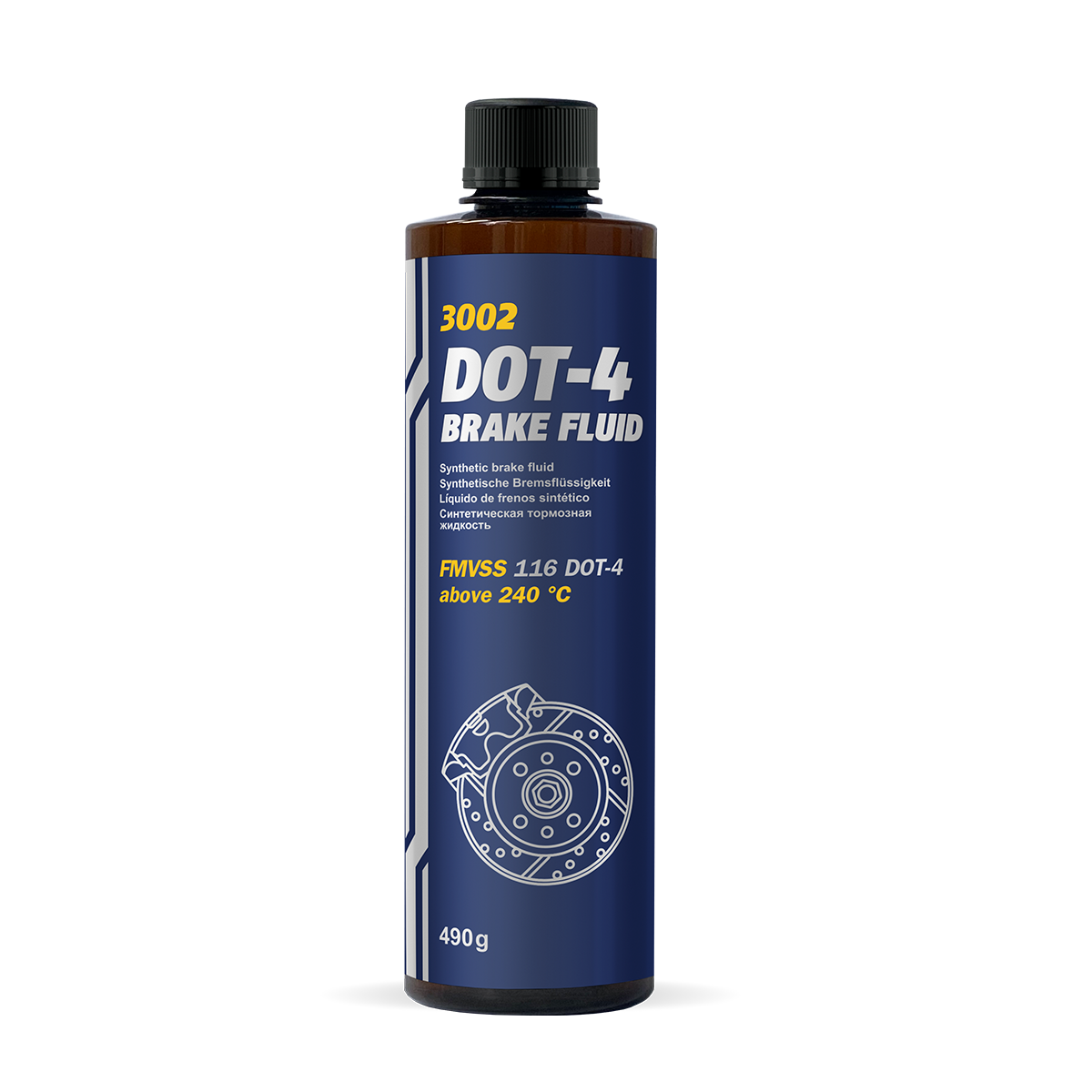 Mannol Sct Dot-4 Тормозная Жидкость (0,455l) MANNOL арт. 8940 — фото 3