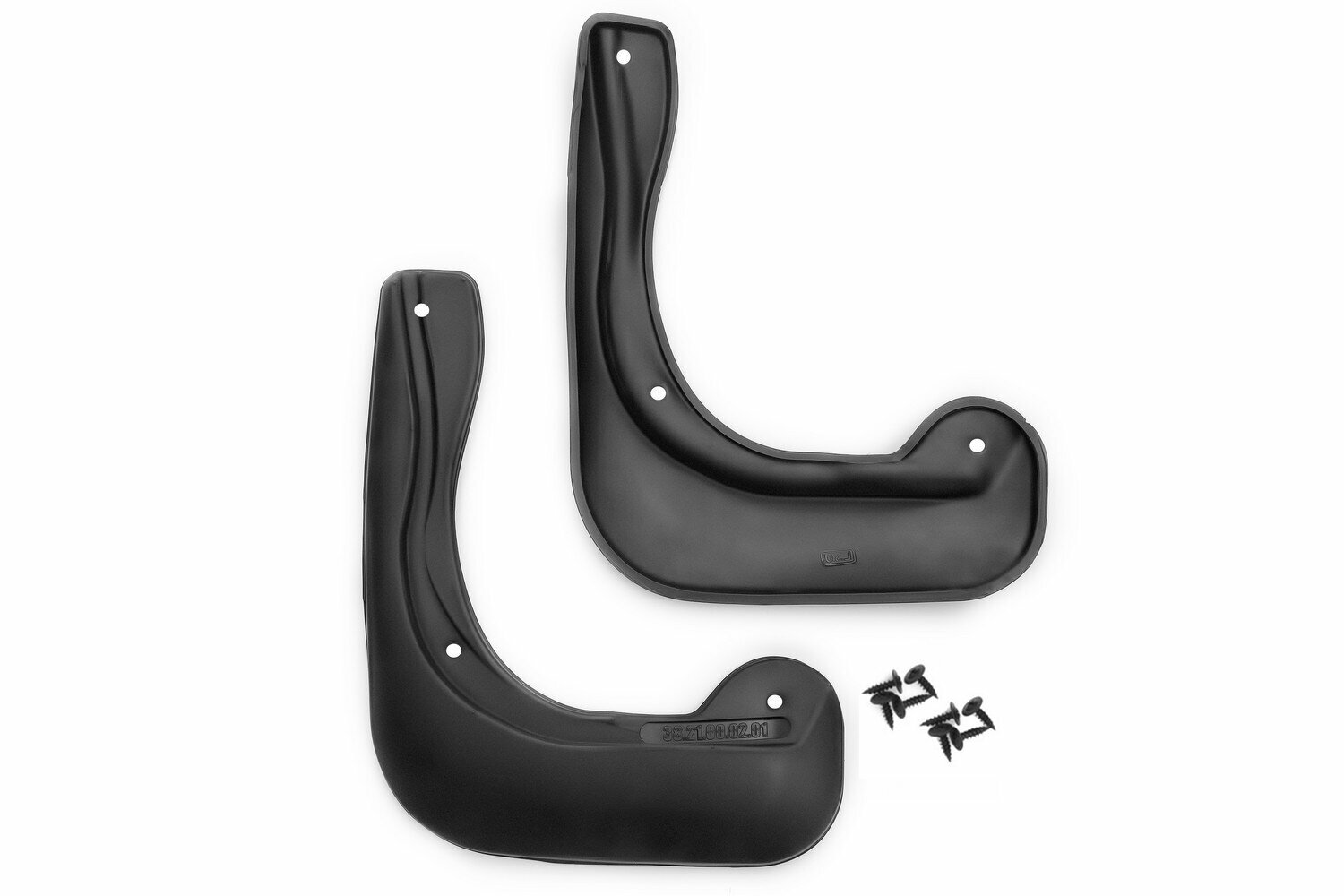 Брызговики передние подходят для PEUGEOT 408 2012-2017, 2 шт. (standard) / Пежо