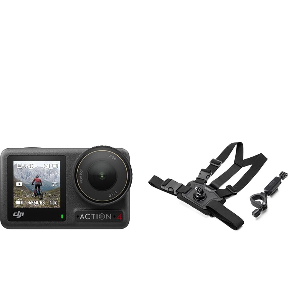 Экшн-камера DJI Osmo Action 4 Motorcycling/Mountain Cycling Combo DJI Osmo Action 4 Motorcycling/Mountain Cycli