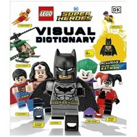 Lego Super Heroes - Энциклопедия персонажей на английском языке с минифигуркой Batman