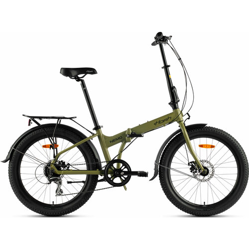фото Велосипед horh nemo 24frd8b 24" (2024) dark green