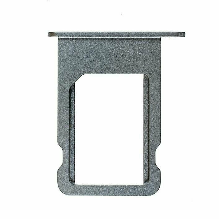 Держатель (лоток) SIM карты для Apple iPhone 5 черный — фото 2