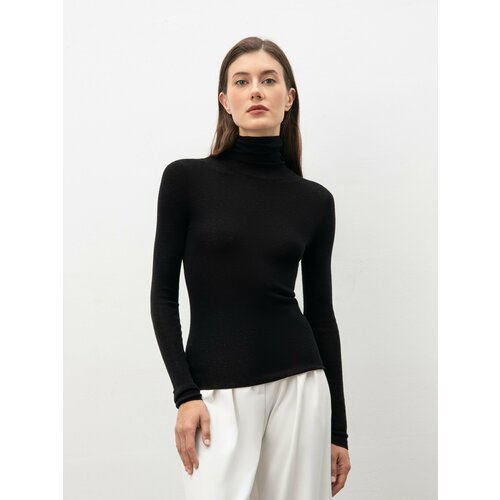 фото Водолазка anna pekun, размер m, черный