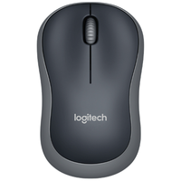 Беспроводная компактная мышь Logitech Wireless Mouse M185, серый (910-002235)