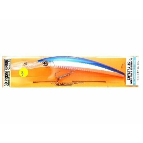 фото Воблер columbia crystal deep diver jointed 130f columbia fishing company