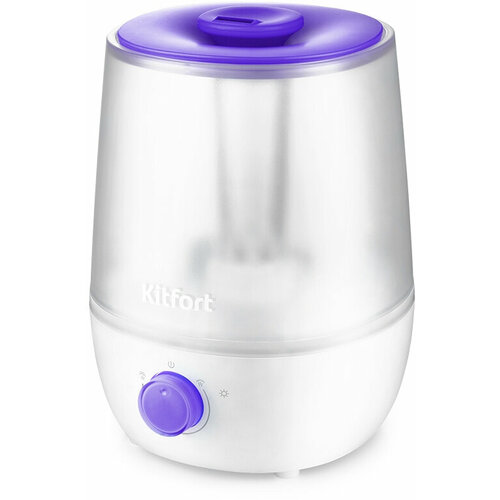 Увлажнитель воздуха Kitfort КТ-2842-1 156Вт ультразвуковой белыйфиолетовый 439600₽