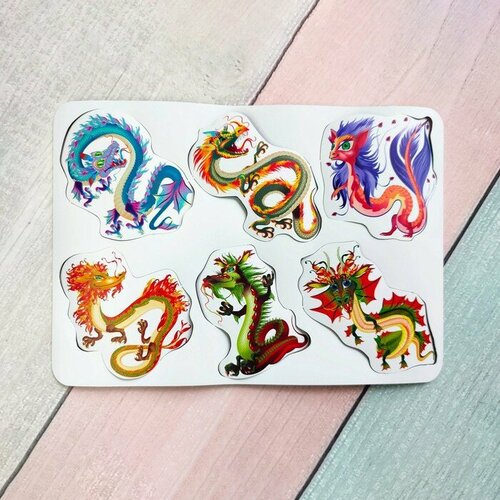 Магнитный набор Друзья дракончики 542₽