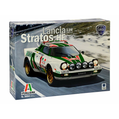 3654 Italeri Автомобиль Lancia Stratos HF (1:24) 3641 italeri автомобиль lancia lc2 1 24