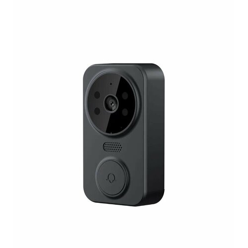 Умный беспроводной дверной звонок с камерой видеодомофон Smart mini Doorbell (чёрный)
