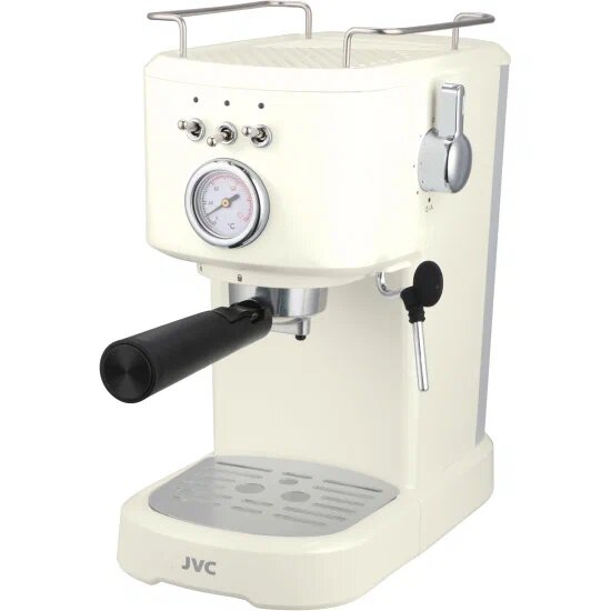 Кофеварка JVC JK-CF32 (рожковая, эспрессо, капучинатор, 20 Бар) - фотография № 1