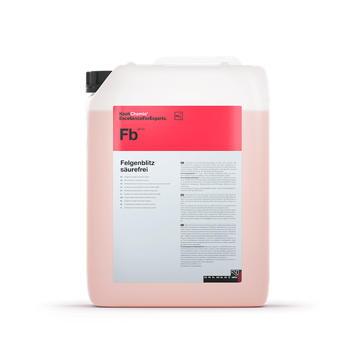 ExcellenceForExperts | Koch Chemie FELGENBLITZ - Бескислотный, реакционный очиститель ржавого налёта (11 кг)