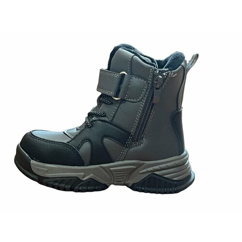 фото Ботинки, размер eu28, серый, черный нет бренда