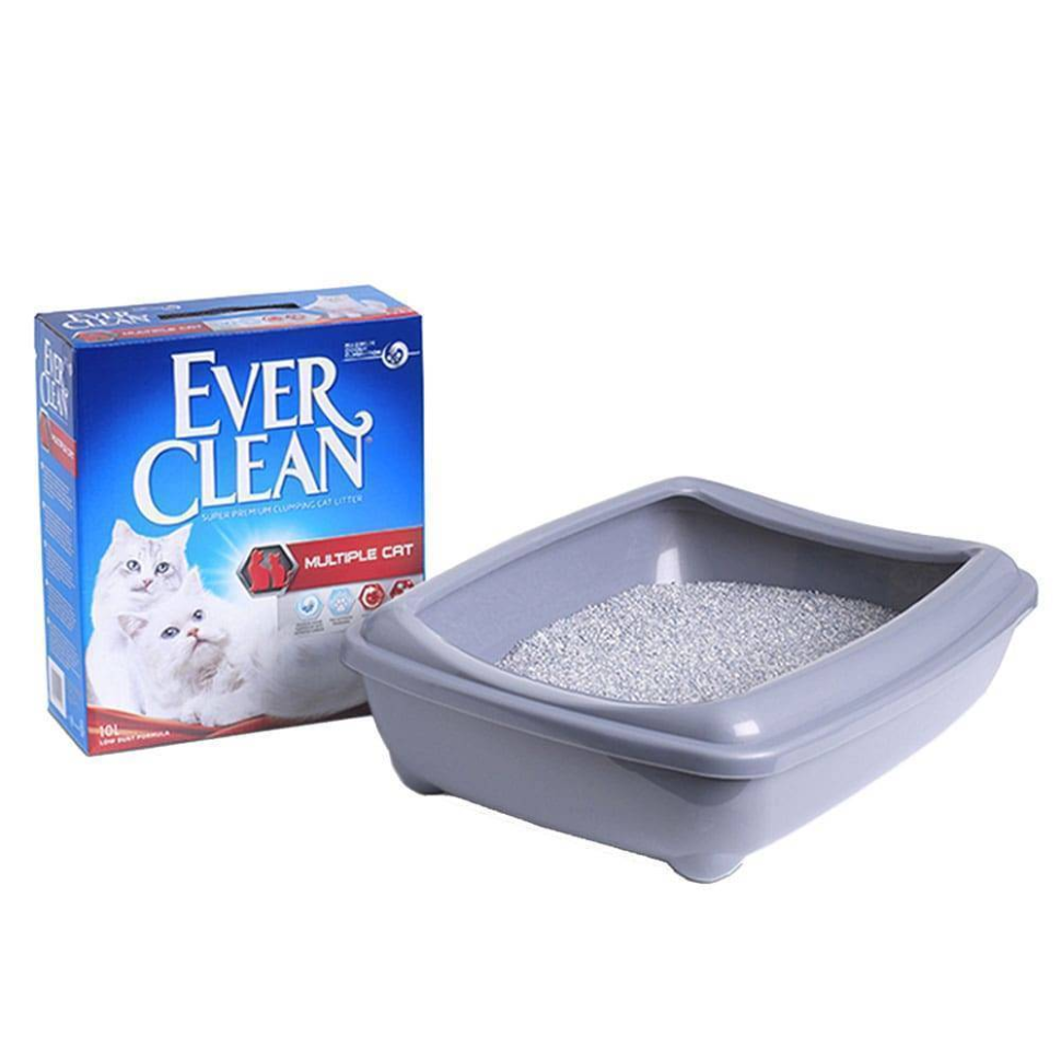 EVER CLEAN "Multiple Cat" Комкующийся наполнитель для нескольких кошек 6 кг - фотография № 11