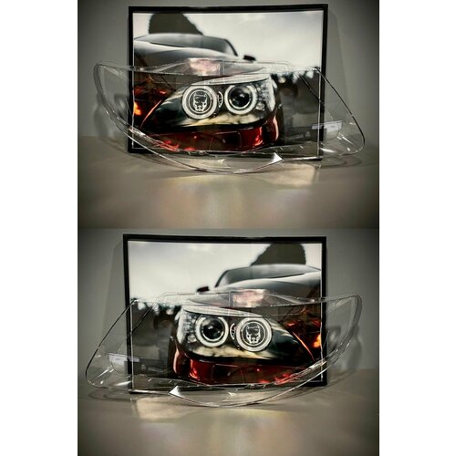 Стекла для фар для Volkswagen Touareg 2006-2010 (комплект) стекал на тоурег