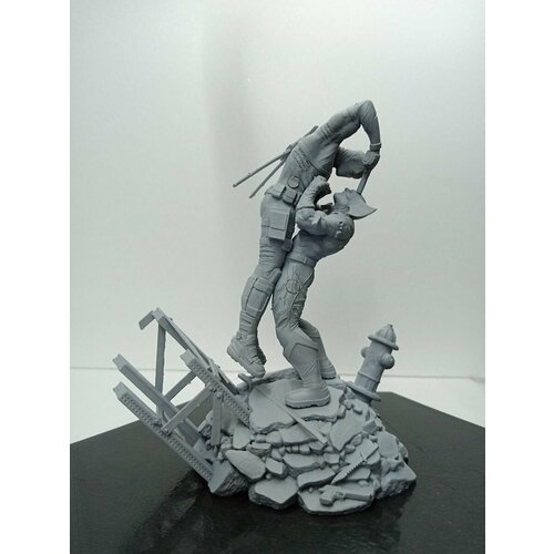 Дэдпул и росомаха фигурка под покраску