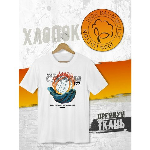 фото Футболка, размер m, белый futba4ever