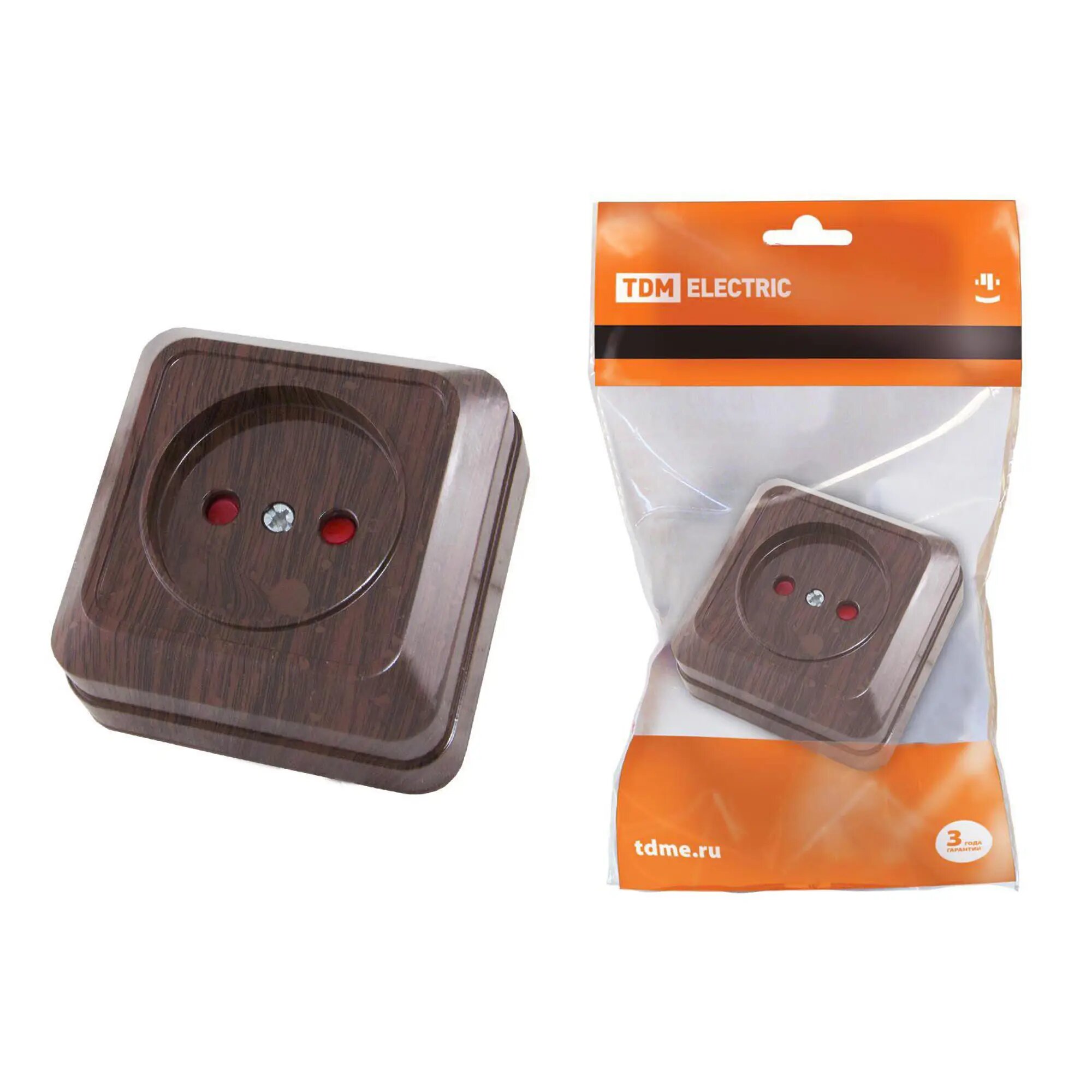 Розетка 2P TDM Electric - фото №3