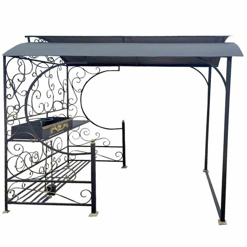 Беседка-мангал 