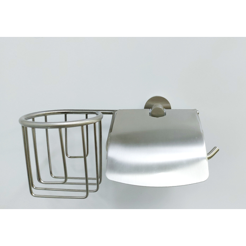 Бумагодержатель с освежителем левый Classic Elegant матовый ES08