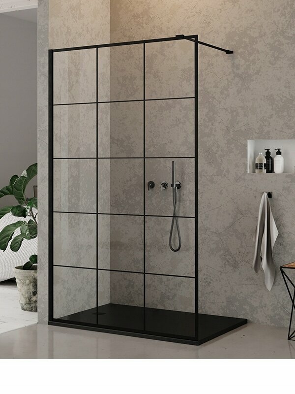 Душевая перегородка Cerutti Spa MUZA T100 100х195 - фото №9