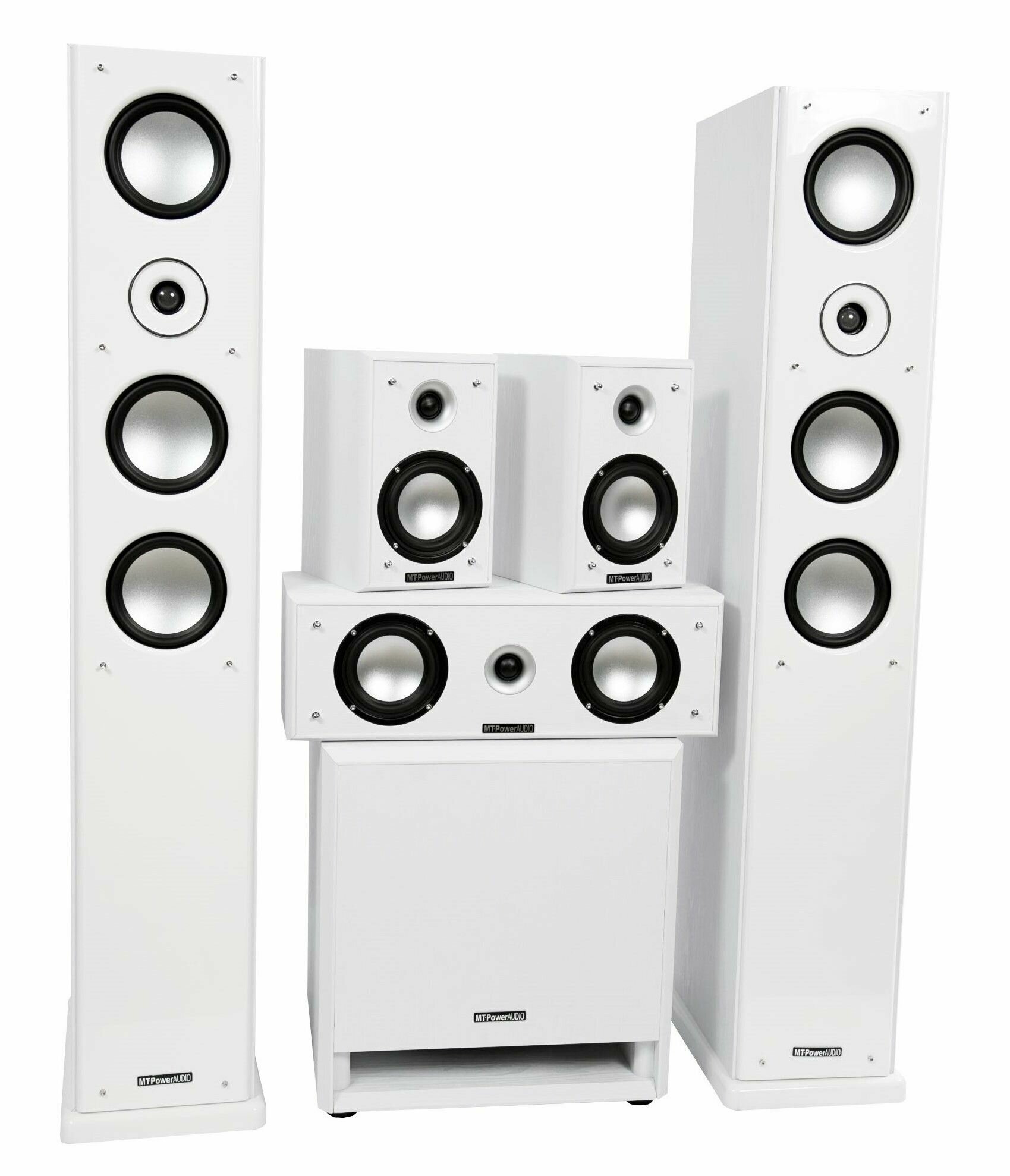 Комплекты акустики 5.1 MT-Power Elegance-2 white set 5.1