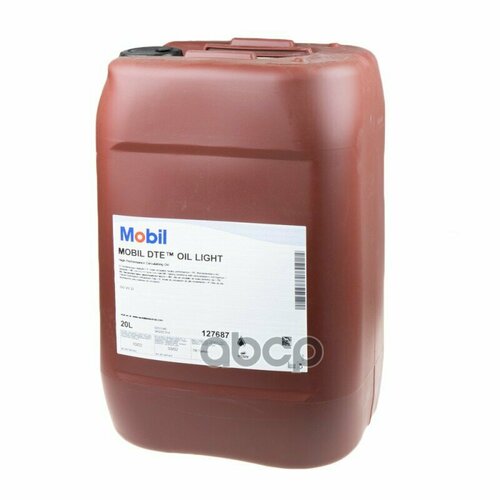 Масло Циркуляционное Mobil Dte Oil Light 20 Л 127687 Mobil арт. 127687