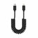 Кабель для зарядки смартфона Type-C – Lightning, витой, 1.5 м, че...