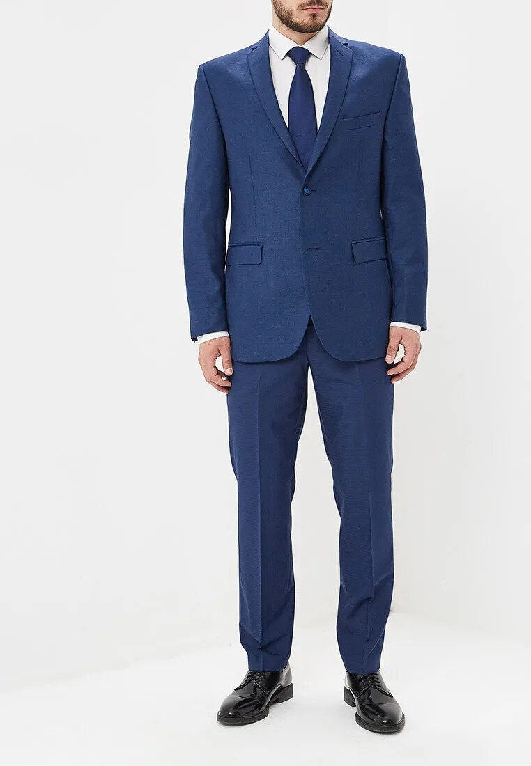 Пиджак Mishelin, однобортный, размер 64/188, синий - фотография № 2