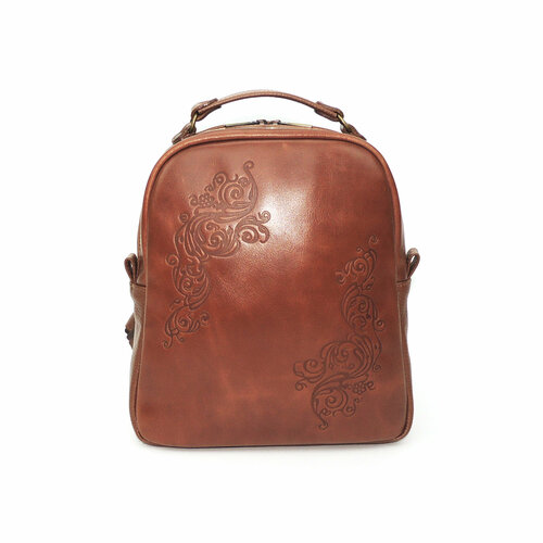 фото Рюкзак kalinovskaya, фактура гладкая, оранжевый