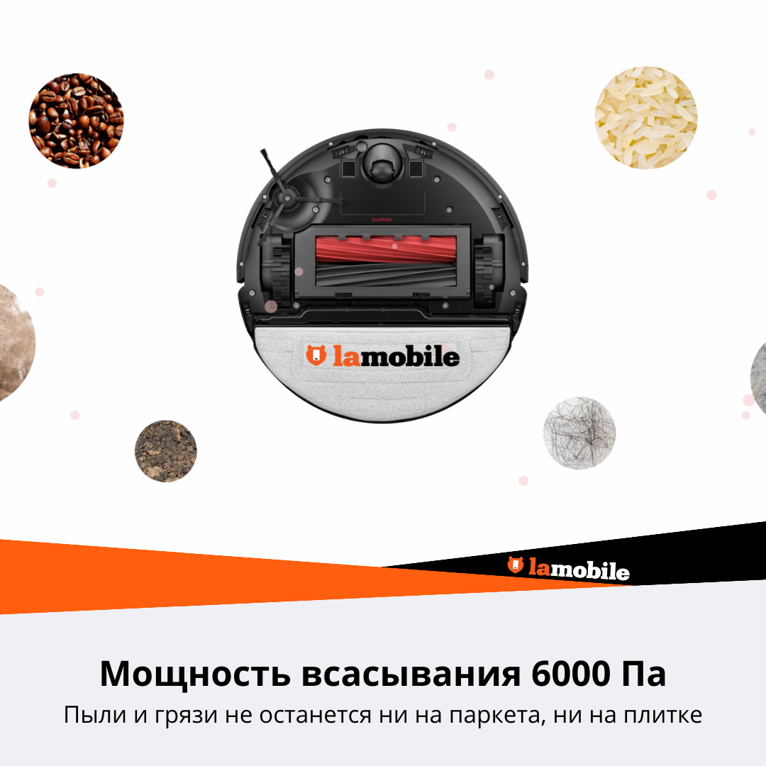 Робот-пылесос Roborock S8 Plus RU черный