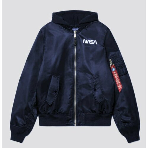 фото Ветровка alpha industries, размер xl, синий