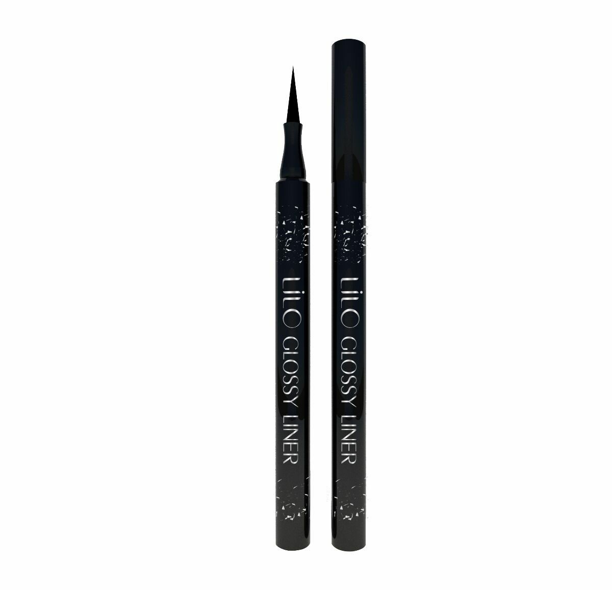 Подводка-фломастер для глаз LiLo GLOSSY LINER черная