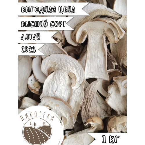 Сушеные белые грибы высший сорт, 2023 год, 1 килограмм, Алтай