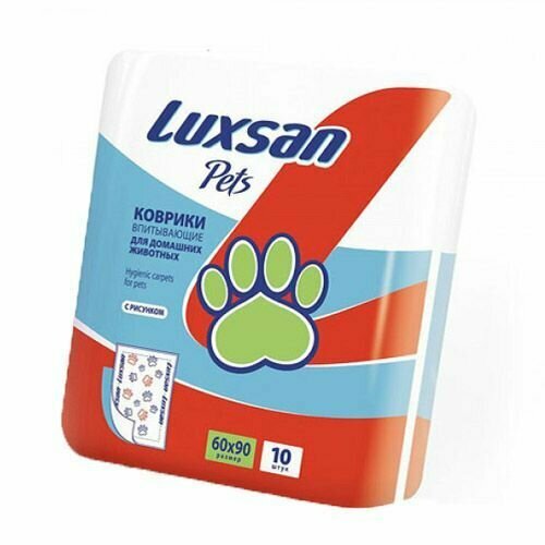 LUXSAN Premium коврик 60*90см для животных 10шт/уп.