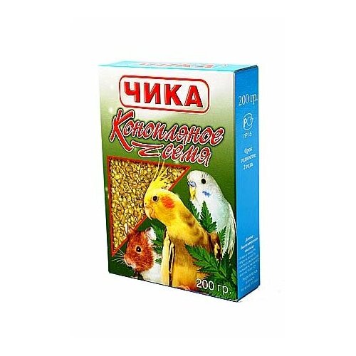 *Чика Конопляное семя 200г