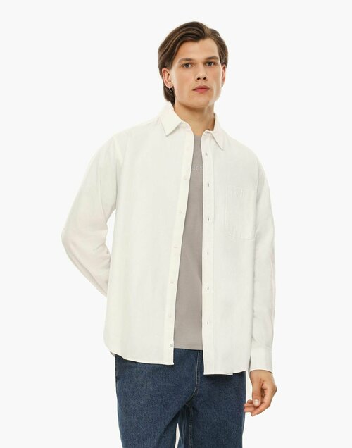 Рубашка Gloria Jeans, размер L (50-52), белый