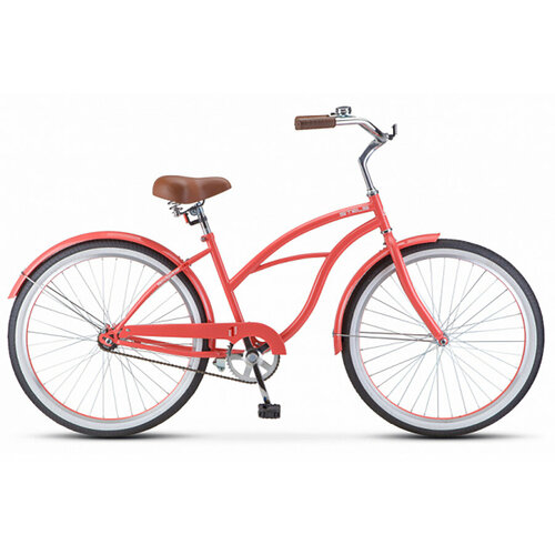 Велосипед круизер Stels Navigator 110 Lady 26 V010 (2019) розовый Один размер аксессуар для велосипеда stels fp 0902a насос ножной 320056 lu059543